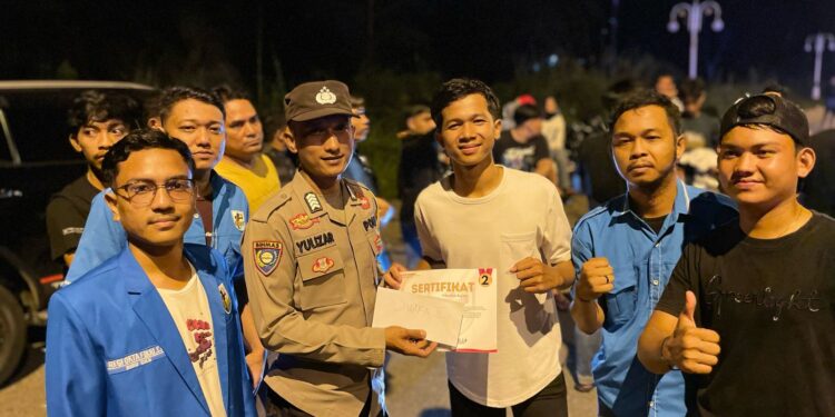 KNPI Kecamatan Rambah Gelar Balap Lari pada Malam ke-16 Ramadan