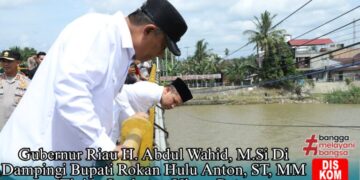 Gubri Berjanji Akan Perbaiki Jembatan Sungai Rokan Usai Idul Fitri 1446 H