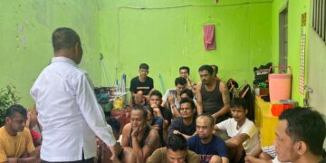 Wujudkan Zero Halinar, Lapas Pekanbaru Konsisten Gelar Razia Kamar Hunian Warga Binaan