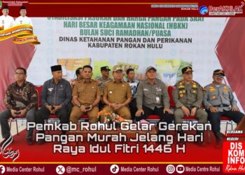 Pemkab Rohul Gelar Gerakan Pangan Murah Jelang Hari Raya Idul Fitri 1446 H