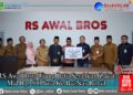 RS Awal Bros Ujung Batu Serahkan Zakat Mal 500 Juta ke BazNas Rohul