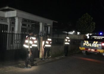 Polres Rokan Hulu Gencar Lakukan Patroli Pemukiman, Pastikan Rumah Warga Yang Mudik Tetap Aman