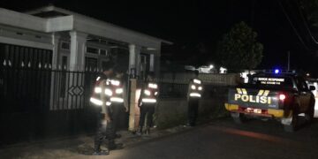 Polres Rokan Hulu Gencar Lakukan Patroli Pemukiman, Pastikan Rumah Warga Yang Mudik Tetap Aman