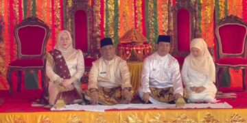 Bupati dan Wakil Bupati Rohul Disambut Meriah, Sujud Syukur di Islamic Center sebagai Awal Kepemimpinan Penuh Berkah