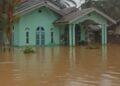 Akibat Curah Hujan yang Tinggi, Desa Rambah, Kec. Rambah Hilir Terendam Banjir