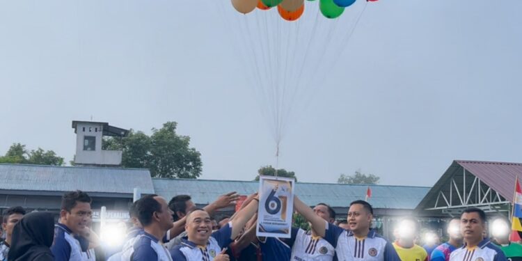 Porsenap Lapas Pasir Pangarayan Resmi di Buka, Meriahkan HBP ke-61