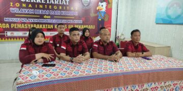 Semangat Baru Pasca Idul Fitri, Lapas Pekanbaru Ikuti Halal Bihalal Bersama Dirjenpas