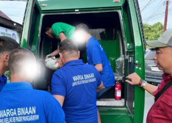 Jaga Kamtib, Lapas Pasir Pangarayan Mutasi 19 WBP ke 4 Lapas Lain