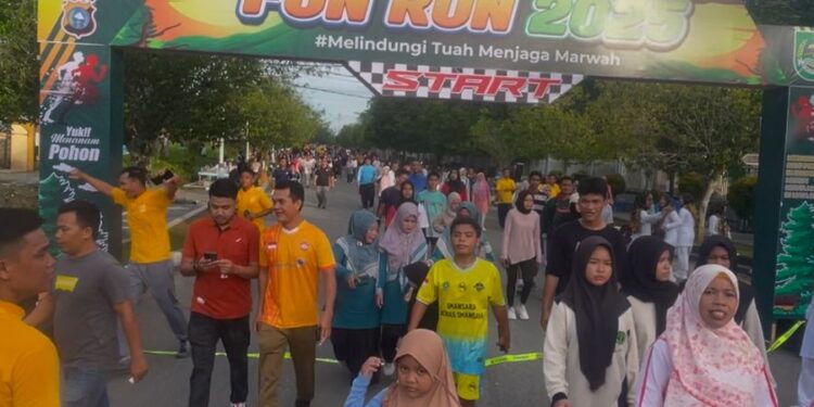 Kekecewaan Warnai Fun Run 2025 di Rokan Hulu, Masyarakat Keluhkan Ketidakadilan Pembagian Kupon Hadiah