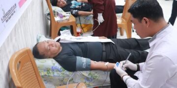 HBP ke-61, Lapas Pasir Pangarayan Gelar Donor Darah Bersama PMI Rohul