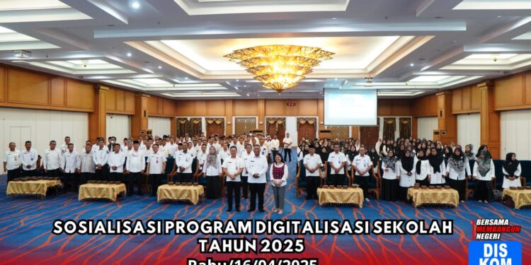 Sosialisasi Program Digitalisasi Sekolah Tahun 2025, Bupati Anton: Mari Ciptakan Transformasi Digital Pendidikan di Rokan Hulu
