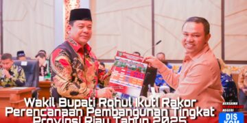 Hadiri Rakor Bersama Gubri, Wabup Usulkan Perkembangan Pembangunan Jalan Dan Wisata Religi