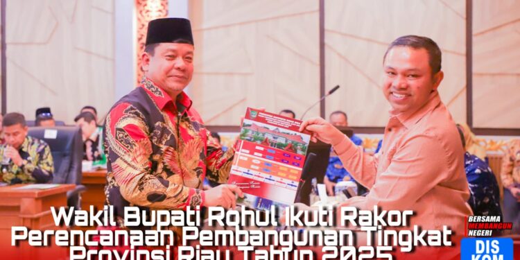 Hadiri Rakor Bersama Gubri, Wabup Usulkan Perkembangan Pembangunan Jalan Dan Wisata Religi