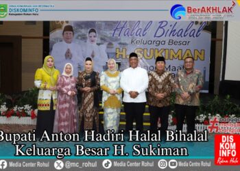 Bupati Anton Hadiri Halal Bihalal Keluarga Besar H. Sukiman, Penuh Suasana Haru dan Kekeluargaan