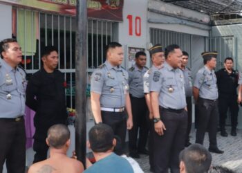 Pimpin Penggeledahan, Kalapas Pasir Pangarayan dan Jajaran Periksa 8 Kamar Hunian