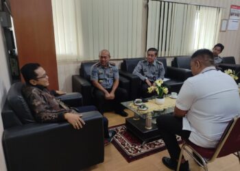 Terus Perkuat Sinergitas dengan APH terkait, Kalapas Pekanbaru Sambangi Pengadilan Negeri Pekanbaru