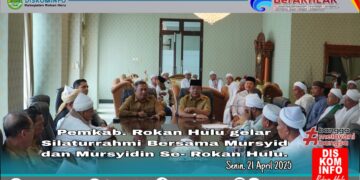 Pemkab Rohul Silaturahmi bersama Mursyid dan Mursyidin Surau Suluk Se-Rohul