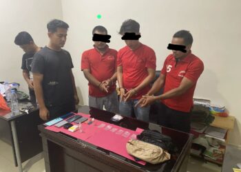 Polres Rohul Komitmen Berantas Narkoba Berhasil Amankan Tiga Tersangka Dan Sita 26 Paket Sabu Siap Edar