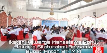 Ikatan Keluarga Mahasiswa Rohul Jakarta Silaturahmi Bersama Bupati Rohul Anton, S.T, M.M
