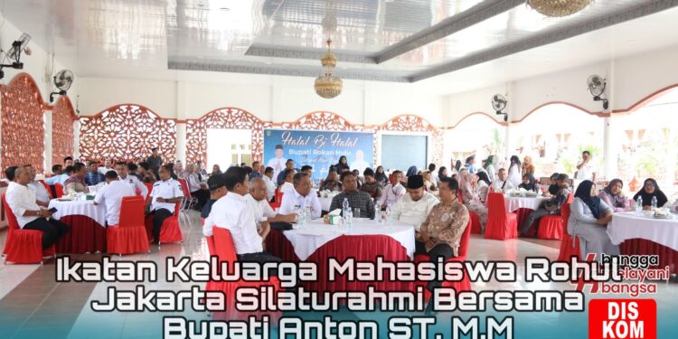 Ikatan Keluarga Mahasiswa Rohul Jakarta Silaturahmi Bersama Bupati Rohul Anton, S.T, M.M