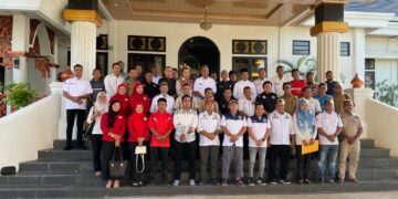 Pengurus Cabor Tarung Derajat Hadiri Silaturahmi KONI Bersama Bupati Rohul