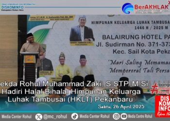 HKLT Pekanbaru Gelar Halal Bihalal dan Pelantikan Pengurus Baru Periode 2025–2028