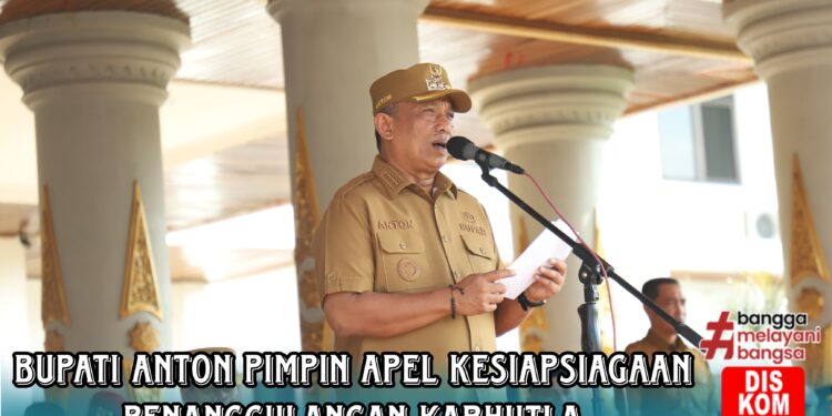 Bupati Anton Pimpin Apel Kesiapsiagaan Penanggulangan Karhutla : Rohul Tetapkan Status Siaga Darurat Bencana Karhutla