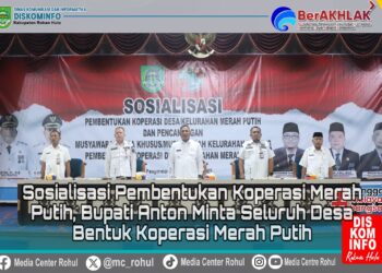Sosialisasi Pembentukan Koperasi Merah Putih, Bupati Anton Minta Seluruh Desa Bentuk Koperasi Merah Putih