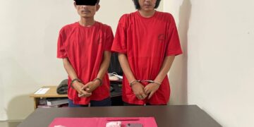Miliki 2,48 gram Sabu, Satresnarkoba Polres Rokan Hulu Berhasil Amankan Dua Tersangka