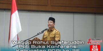 Wabup Syafaruddin Poti buka Konferensi Kabupaten PGRI Rokan Hulu Ke-23