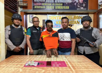 Dibawah komando Kapolsek AKP Dadan, Satreskrim Polsek Kunto Darusalam Berhasil Ungkap Pelaku Tindak Pidana Narkotika