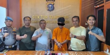 Tangkap Seorang Pengedar Narkotika, Polsek Tambusai Amankan 10,75 Gram Sabu