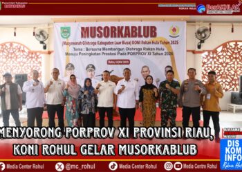 Menyongsong Porprov XI Provinsi Riau, Koni Rohul Gelar Musorkablub.