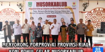 Menyongsong Porprov XI Provinsi Riau, Koni Rohul Gelar Musorkablub.