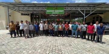 Warga Desa Langkitin Audiensi di Polsek Rambah Samo, Bahas Maraknya Pencurian Sawit