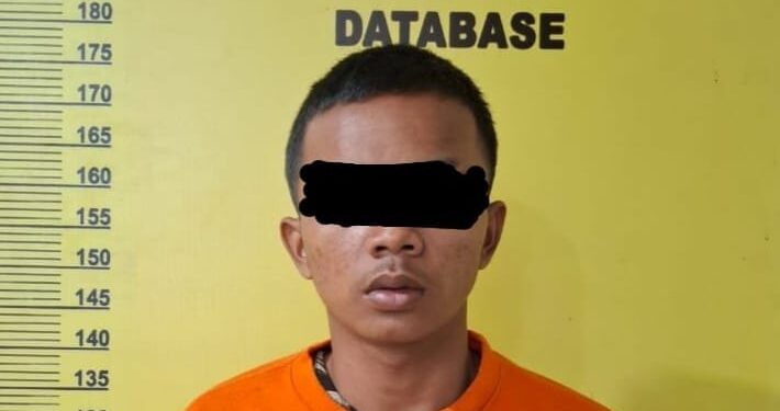 Polres Rohul Amankan Pelaku Tindak Pidana Persetubuhan Terhadap Anak di Bawah Umur.