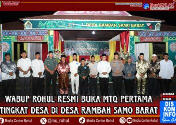 MTQ Tingkat Desa Pertama Digelar di Rambah Samo Barat, Wabup Rohul Apresiasi Upaya Mencetak Generasi Qurani