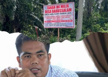 Tanah Pribadi di Plank sebagai milik Desa, Kuasa Hukum H.Eddy Saputra : Kami Keberatan!