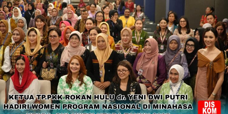 Ketua TP PKK Rohul Hadiri Women Program Nasional di Minahasa Utara, Dorong Penguatan Peran Perempuan dalam Dunia Usaha