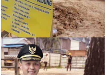 Skandal Pembangunan Liar di Jantung Pekanbaru: Swalayan 2 Lantai Diduga Gunakan PBG Fiktif, Pemko Bungkam