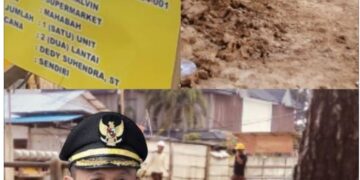 Skandal Pembangunan Liar di Jantung Pekanbaru: Swalayan 2 Lantai Diduga Gunakan PBG Fiktif, Pemko Bungkam