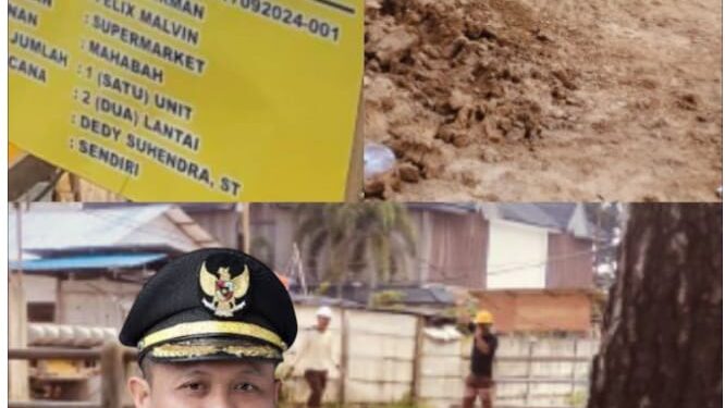 Skandal Pembangunan Liar di Jantung Pekanbaru: Swalayan 2 Lantai Diduga Gunakan PBG Fiktif, Pemko Bungkam