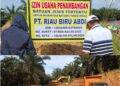 Galian C PT. Riau Biru Abdi Resmi Beroperasi Sesuai SOP di Maredan, Kecamatan Tualang