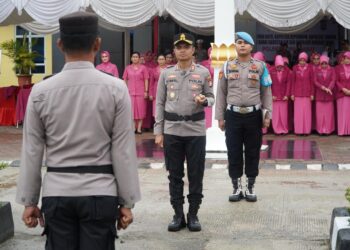 Mutasi Jajaran Polres Rohul, Kapolres AKBP Emil Eka Putra Utamakan Kondusifitas Wilayah