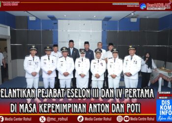 Pelantikan Pejabat Eselon III Dan IV Pertama Dimasa Kepemimpinan Anton dan Poti