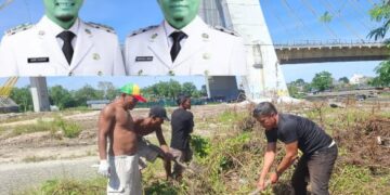 Program Pusat Kuliner di Bawah Jembatan Siak IV Gagasan Walikota Agung Nugroho Disambut Antusias Warga
