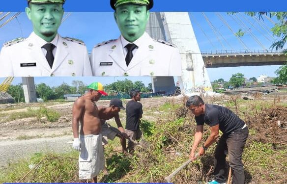 Program Pusat Kuliner di Bawah Jembatan Siak IV Gagasan Walikota Agung Nugroho Disambut Antusias Warga
