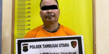 Polsek Tambusai Utara Amankan Pelaku Penganiayaan di Afdeling X PT. Torganda