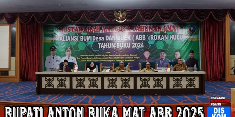 Bupati Anton Buka MAT ABB 2025, Anton : Jadikan BUMDesa dan BUEK sebagai Penggerak Ekonomi Kerakyatan