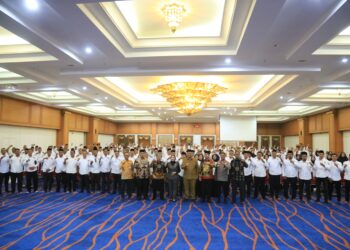 Ketua DPC APDESI Rokan Hulu, Normal Harahap, Hadiri Pelantikan Pengurus PABPDSI: Wujudkan Sinergi Pemerintah Desa dan BPD